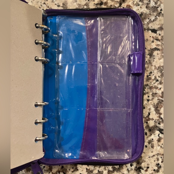 RARE Vintage Lisa Frank Tiger Mini Zip Planner, Mirror + Notepad - Picture 9 of 10